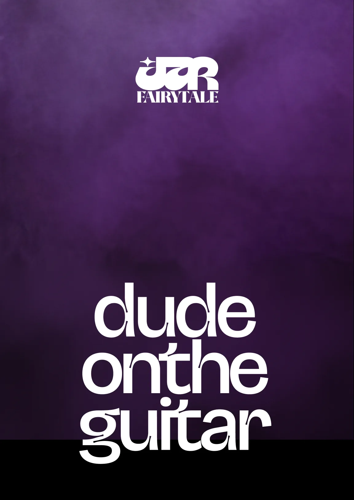 A line-up badge: dude on the guitar